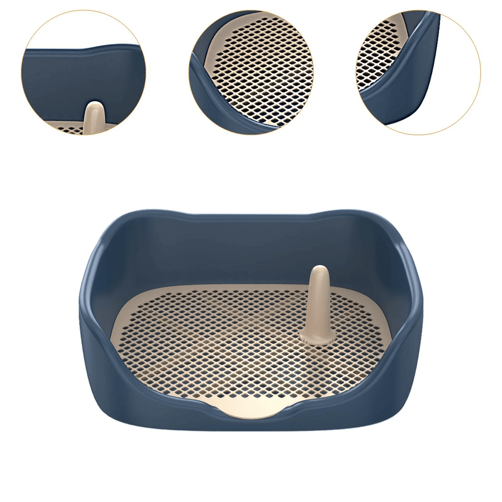 Dog Toilet Plastic Detachable Pet Mesh Potty Basin Training Pad for Dogs Puppy Litter Box - Pet Supermarket