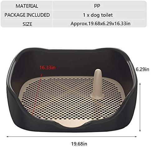 Dog Toilet Plastic Detachable Pet Mesh Potty Basin Training Pad for Dogs Puppy Litter Box - Pet Supermarket