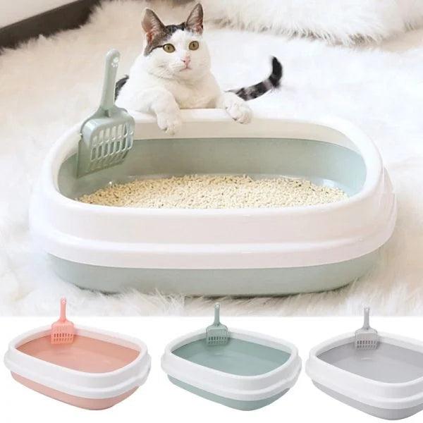 Cat Litter Box Medium With Scoop