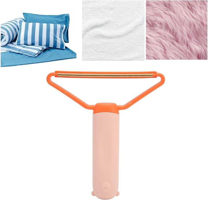 Cat Hair Remover, Comfortable Handle Pet Hair Removal Brush Portable for Clothes