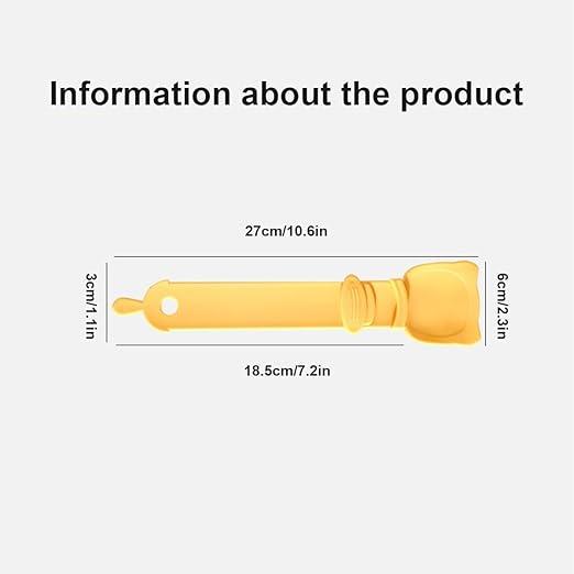 Cat Strip Feeder,Cat Stripe Squeeze Spoon, Cat Treat Feeding Spoon, Cat Food Spoon for Wet Food, Pet Feeder and Lickable Cat Food Dispenser 1pcs