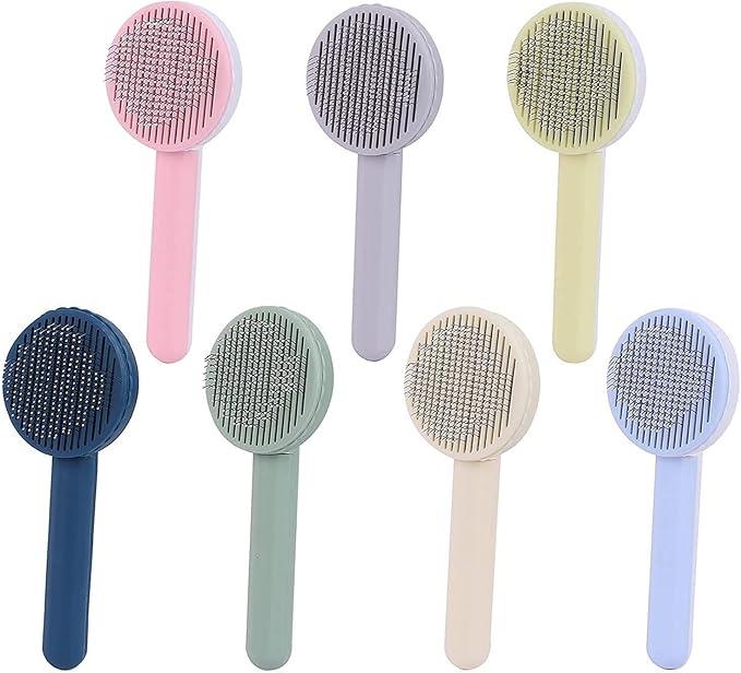 Pet Massage Brush Rabbit Brush Set Cat Brush Soft Dog Beauty Tool Brush Suitable for Dogs and Cats Grooming Brush