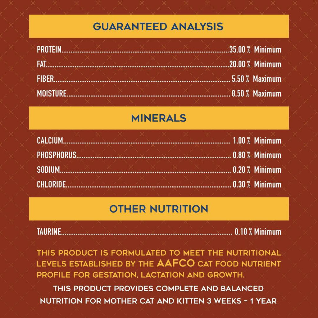 Kaniva Mother Cat and Kitten Cat Formula Cat Food 1.3kg - Pet Supermarket