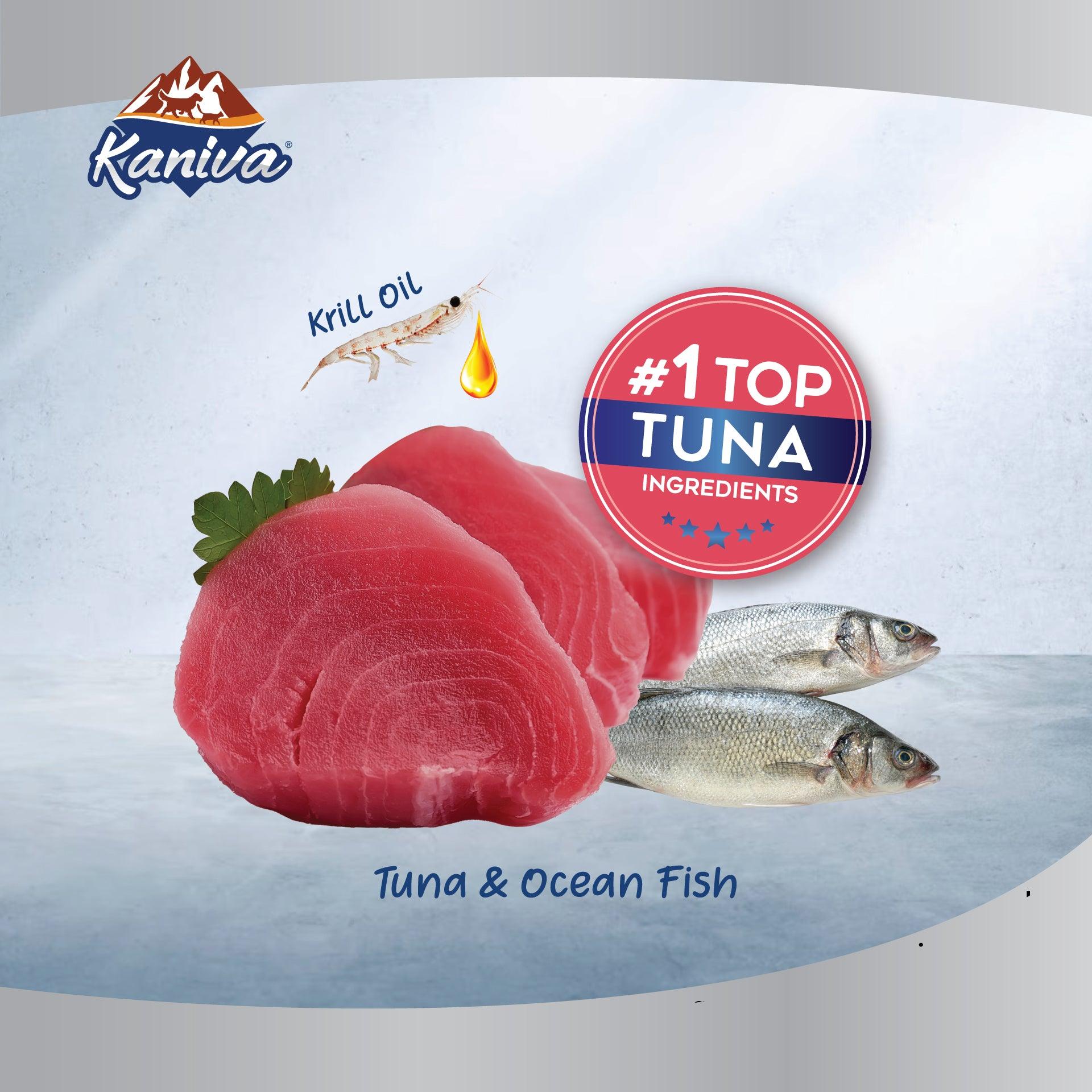 Kaniva Skin & Coat Tuna, Ocean Fish & Rice Cat Food for Adult & Kitten 2.8kg - Pet Supermarket