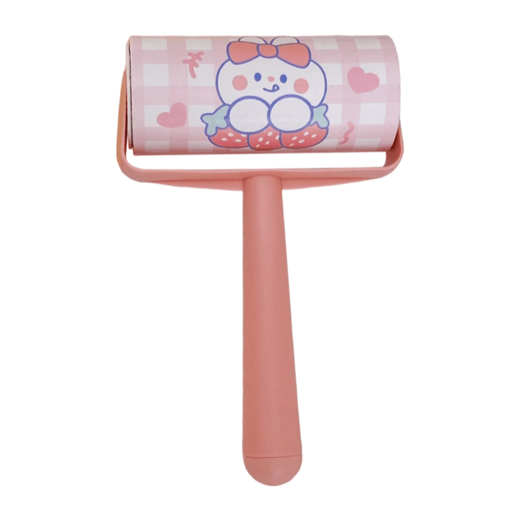 Hesroicy Lint Roller Tearable Strong Adhesion Efficient Multifunctional Clothing Cleaner Mini Pet Hair Clothes Dust Sticky Paper Roller for Bedroom