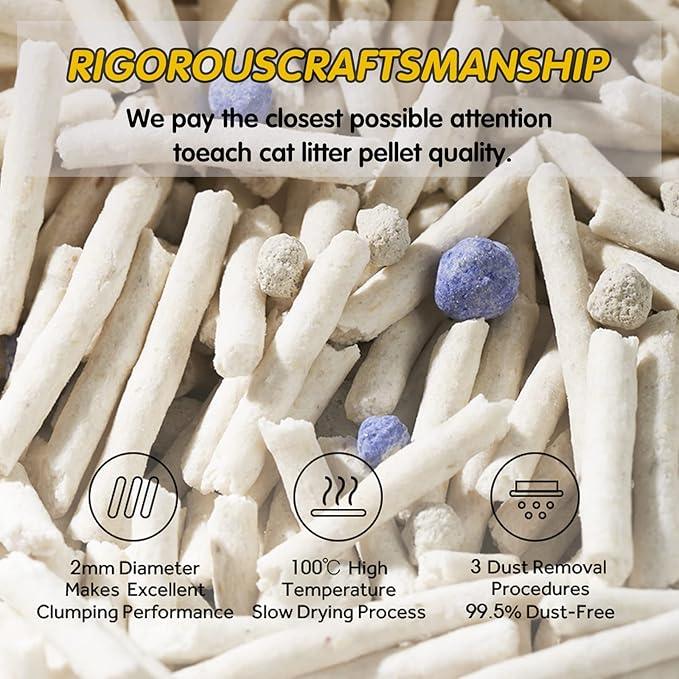 Cature Natural Tofu Mix Clumping Cat Litter Tofu and Bentonite 14L/5.6 kg Boxie Cat Litter - Pet Supermarket