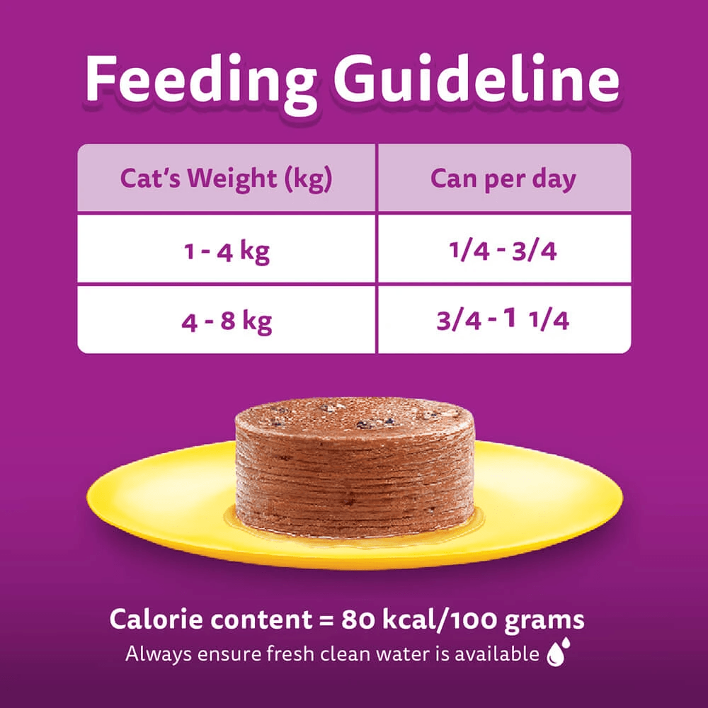 Whiskas Adult Cat Canned Food In Sardine 400g