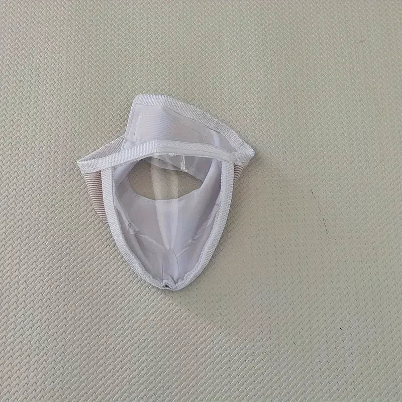 Pet Transparent Mouth Cover, Breathable Cat Grooming Mask, Protective Anti-Licking Anti-Bite Breathable Cat Mask - Pet Supermarket
