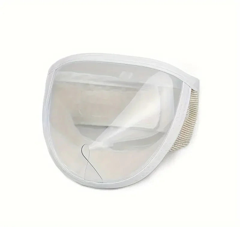 Pet Transparent Mouth Cover, Breathable Cat Grooming Mask, Protective Anti-Licking Anti-Bite Breathable Cat Mask - Pet Supermarket