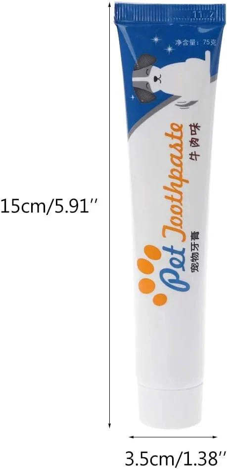 Natural Pet Toothpaste Edible Dog Puppy Cat Teeth Cleaning Toothpaste Oral Care Pet Supplies