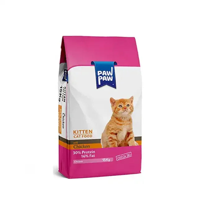 Pawpaw Kitten Dry Food with Chicken 500g