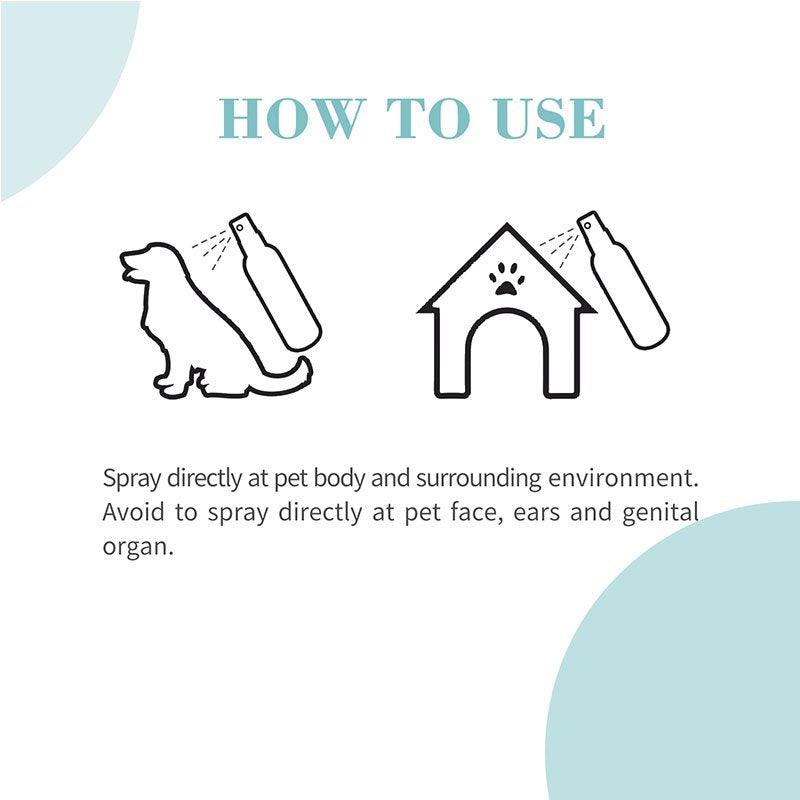 Bioline Pet Large Perfume Cologne Flavor Deodorant Freshing Spray Cats & Dogs Perfume — 207ml