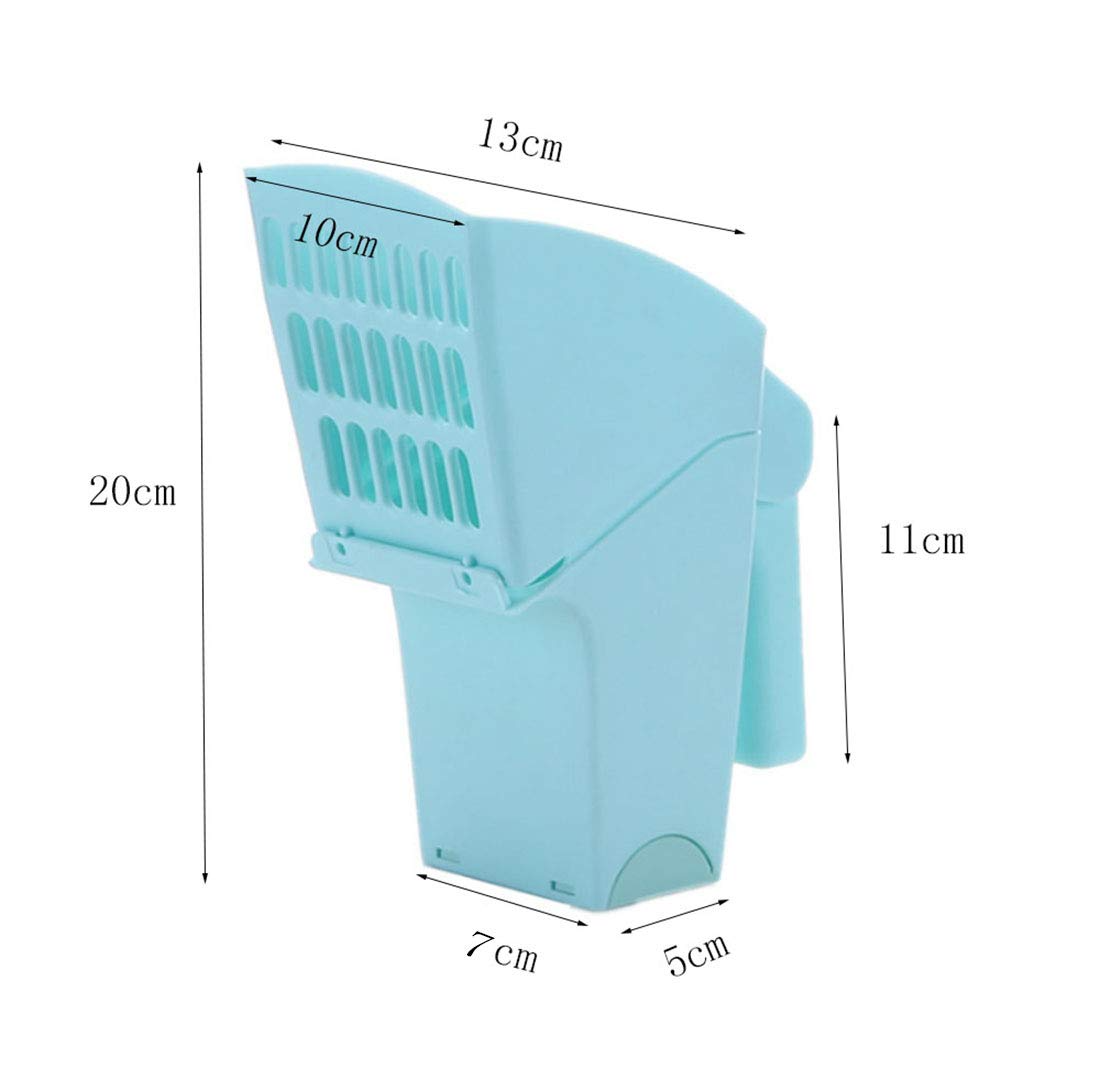 Cat Litter Scoop Integrated Holder with Poop Sifting - Cat Litter Sifter Scoop System - Pet Supermarket