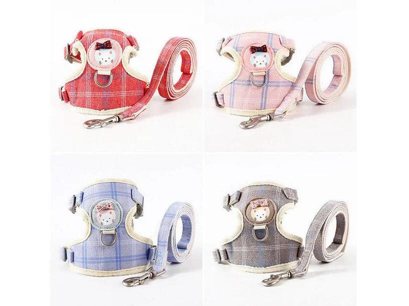 High Quality Cat Harness and Leash Large