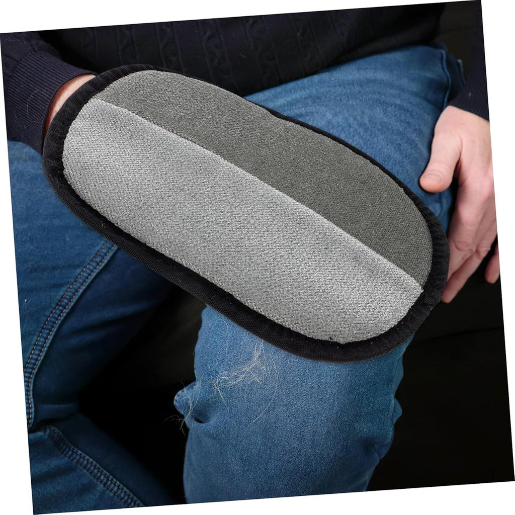 Double-Sided Pet Hair Removal Gloves for Cats and Dogs Washable Grooming Mitts Large Fits All Easy to Hair Brush for Shedding - Pet Supermarket