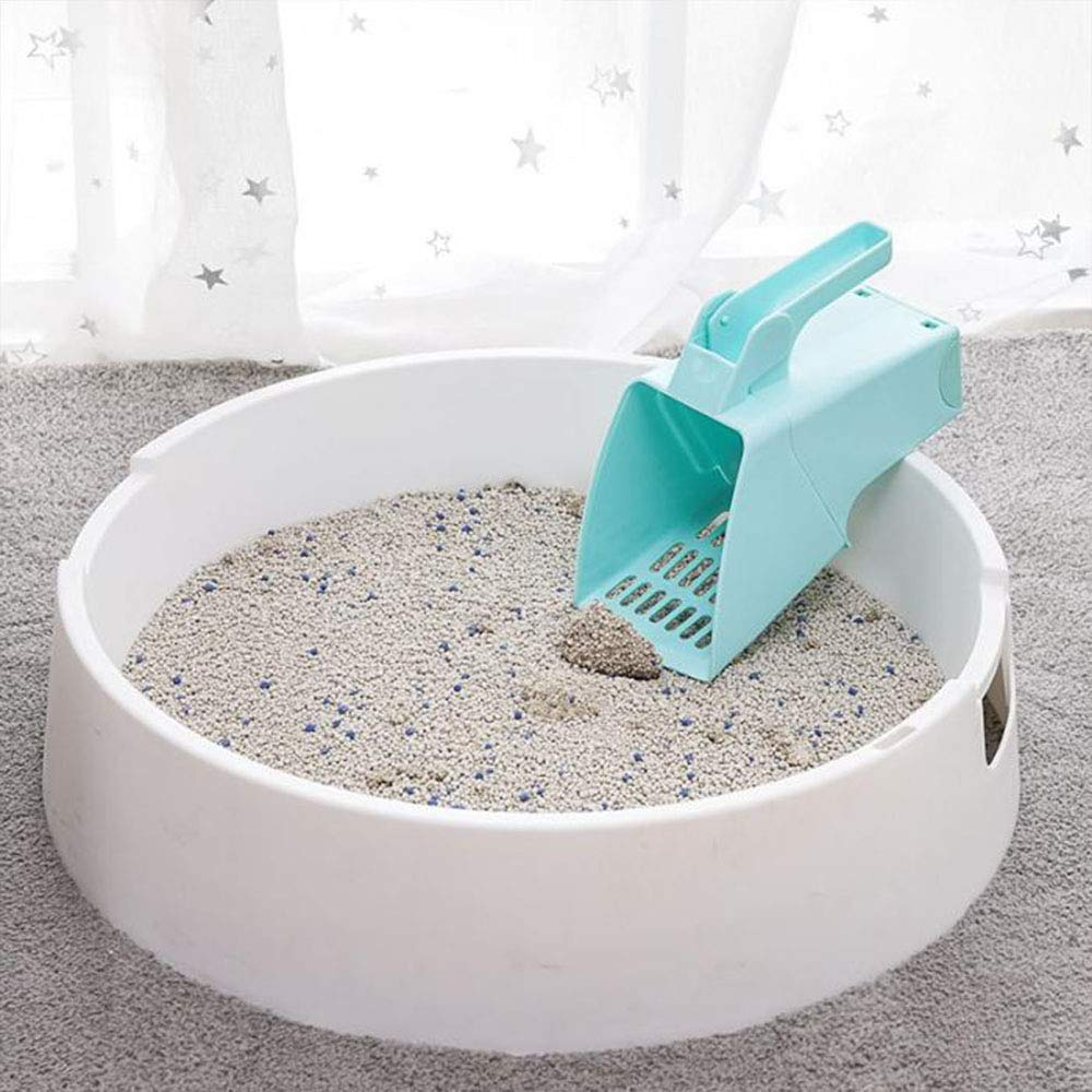Cat Litter Scoop Integrated Holder with Poop Sifting - Cat Litter Sifter Scoop System - Pet Supermarket