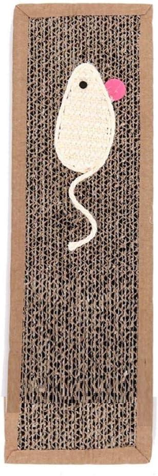Cat Scratch Board Mouse Type Soft Bed Mat Claws Care Toys Cat Training Toy Cat Kitten Scratch Board Pad Corrugated Scratcher - Pet Supermarket