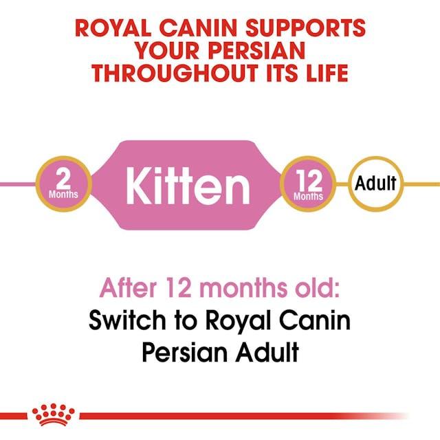 Royal Canin Persian Kitten Dry Cat Food (2KG) Up to 12 months