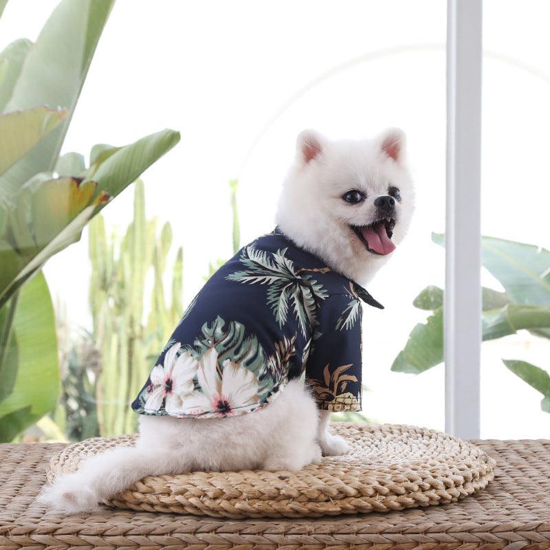 Pet Shirts Fashion Puppy Breathable Cat and Dog summer four seasons clothes supplies