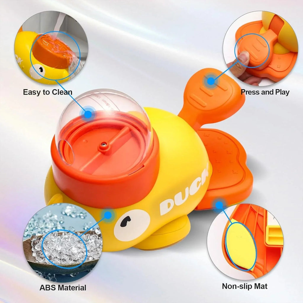 Durable Plastic Duck-Shaped Interactive Dog Treat Dispenser Toy - Mental Stimulation Snack Dispensing Puzzle Feeder with Transparent Window, Puppy Training & Cognitive Development - Pet Supermarket