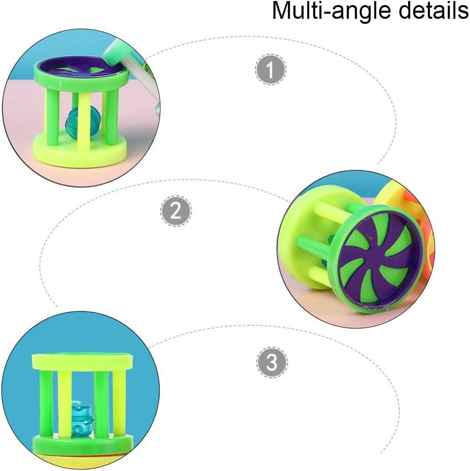 Cat Ball-Pet Ball Toy, Plastic Ringing Roller Toys, Cylinder Shape Teasing Toys for Pet Chasing Hunting Sport（Random Color) - Pet Supermarket