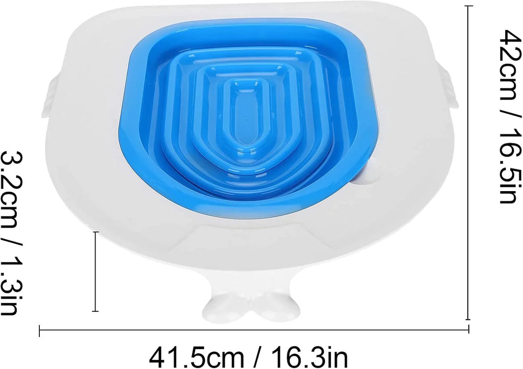 Best Plastic Cat Toilet Trainning Kit Tool Pet Cat Toilet Seat Trainer Urinal Seat Pad Mat Conserve Litter Pet - Pet Supermarket