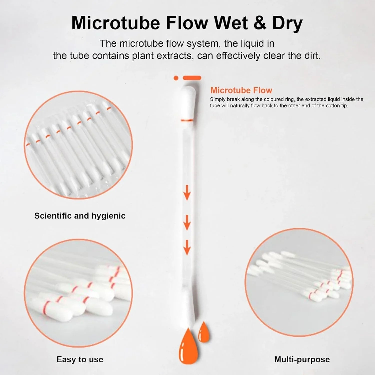 Ear Q Tips 50pcs Box pet ear cleaning special pet cotton swab to clean ear mites, Cat Ear Swabs Absorbent Q Ear - Pet Supermarket