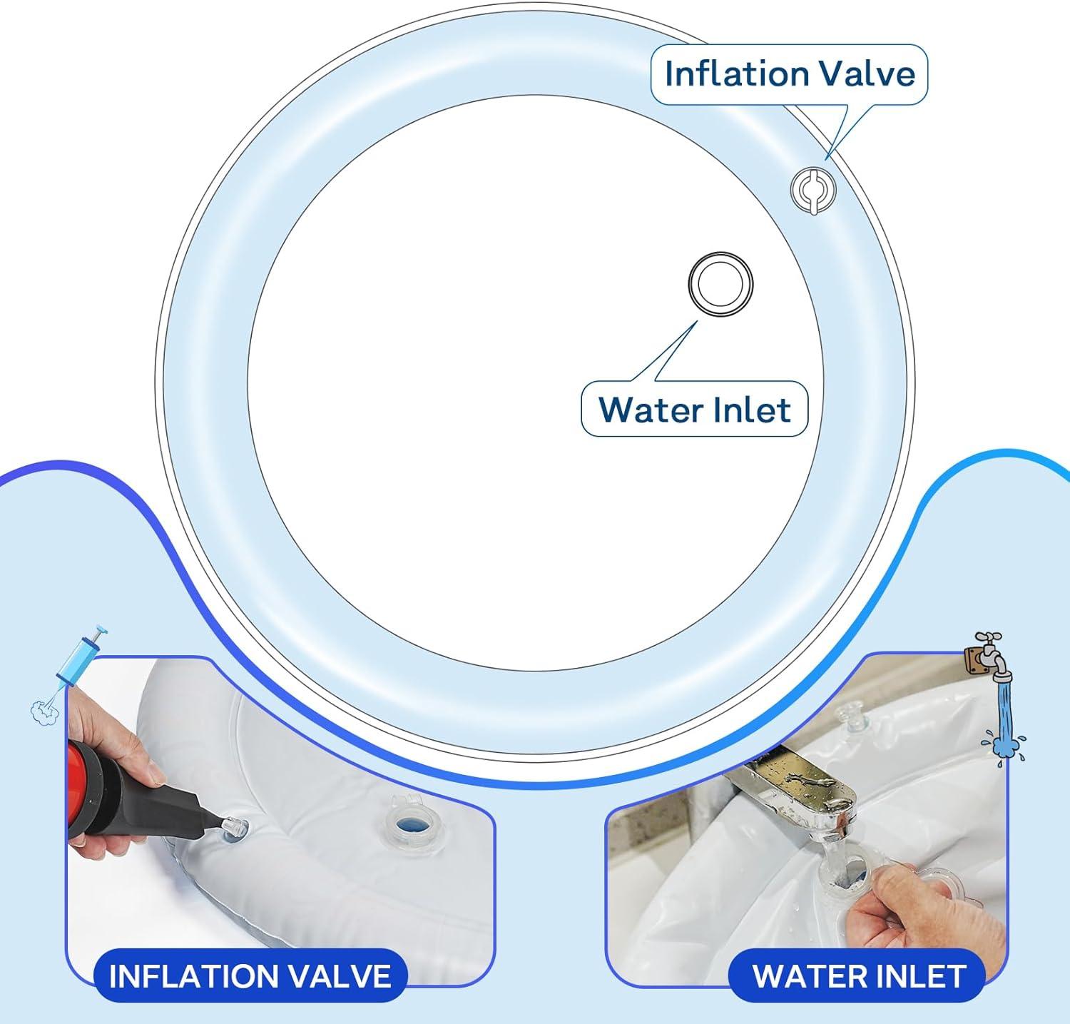 Summer Cooling Pet Water Bed Ice Pad Sleeping Round Mat For Puppy Dogs Cats Pet Kennel Cool Cold Water Sensory - Pet Supermarket